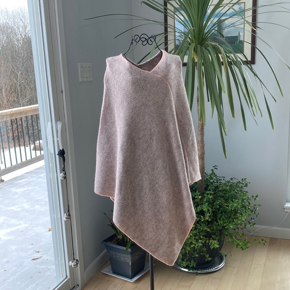 Powder Pink Poncho